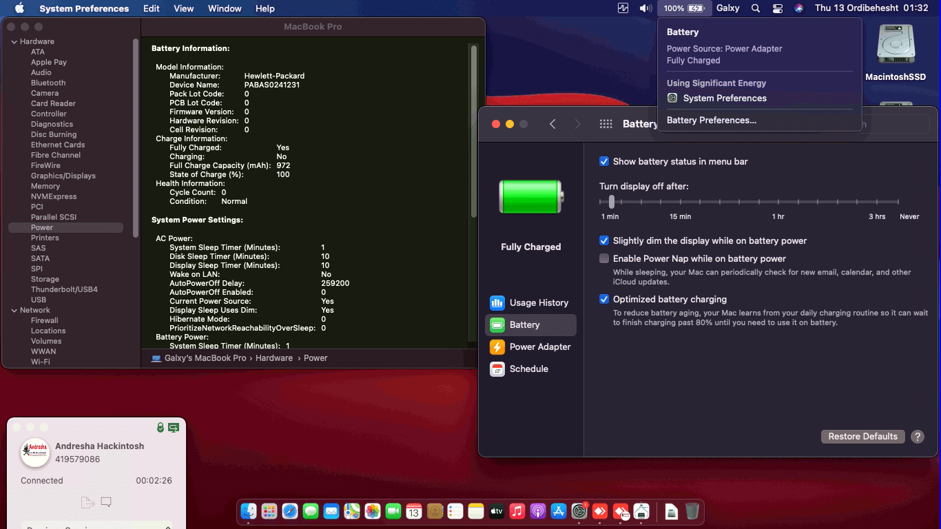 HP 15 DA0030TU [KabyLake   Intel HD 620 + PS2 SMBUS]   OpenCore 1